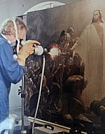Phillip B Gottfredson in his lab in Arizona.